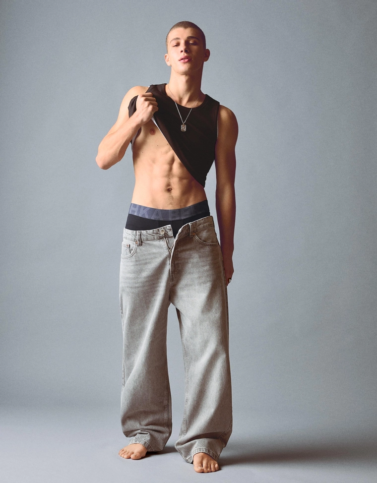 Набор из 3 трусов-боксеров с широким поясом