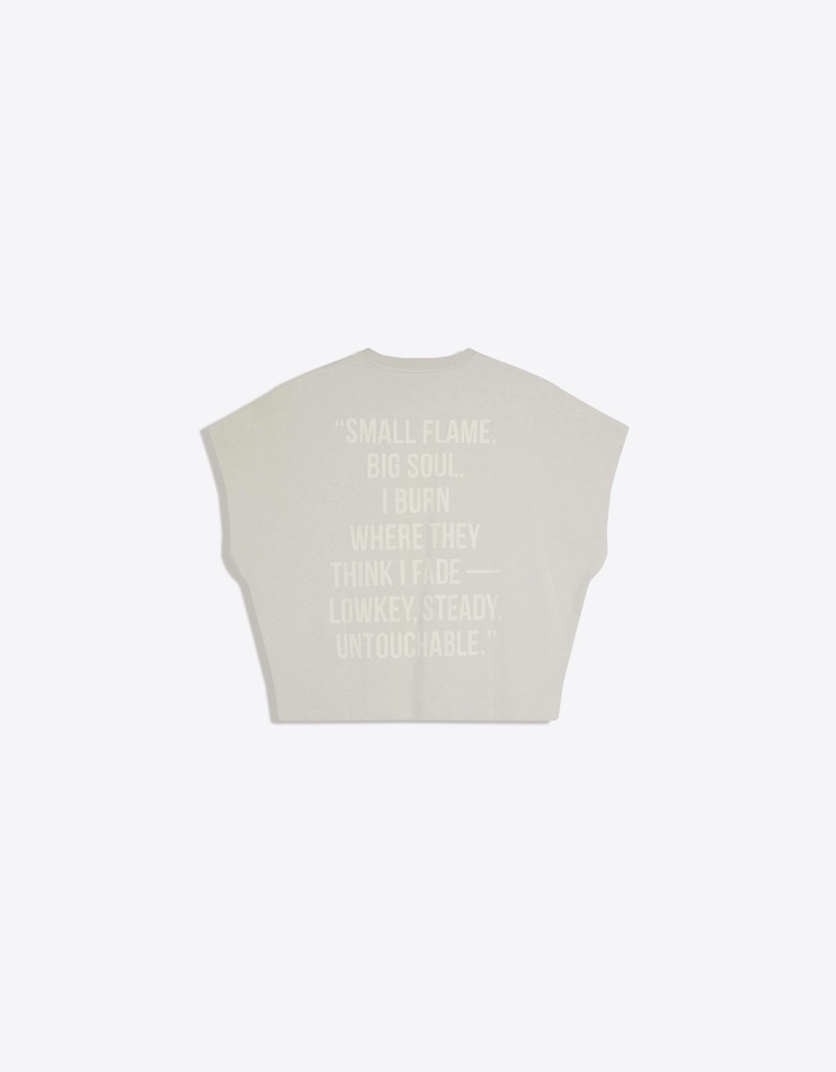 Майка оверсайз с принтом