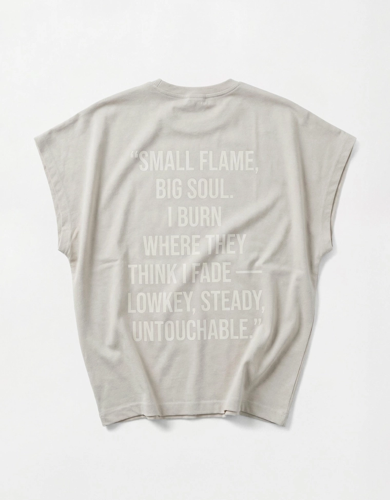 Майка оверсайз с принтом