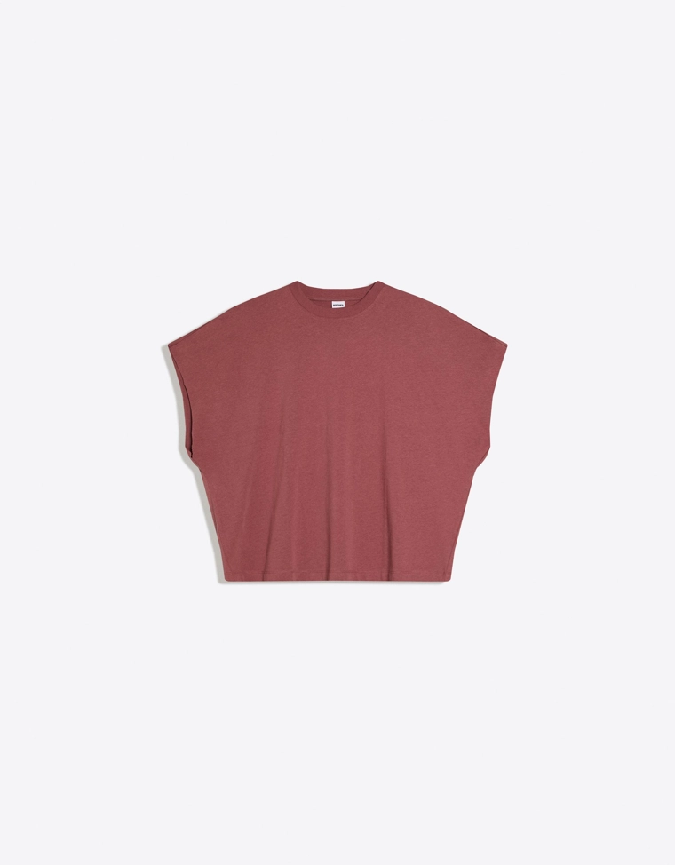 Майка оверсайз с принтом