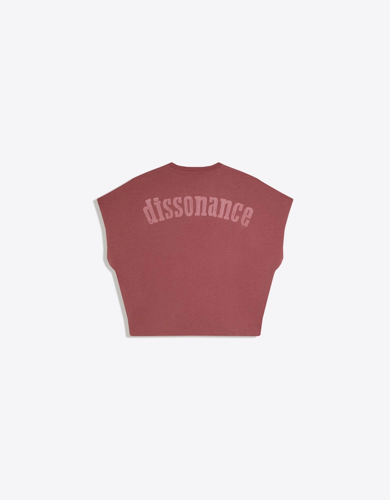 Майка оверсайз с принтом