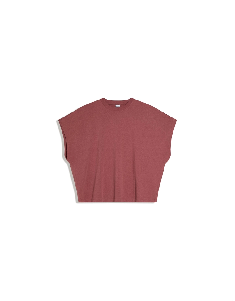 Майка оверсайз с принтом