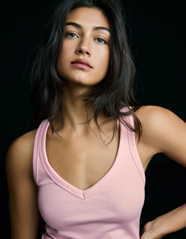 Базовая майка в рубчик