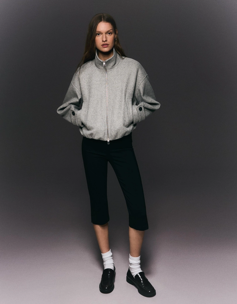 Куртка софт-тач на молнии