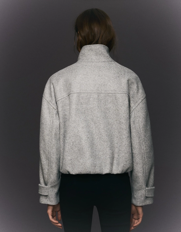 Куртка софт-тач на молнии