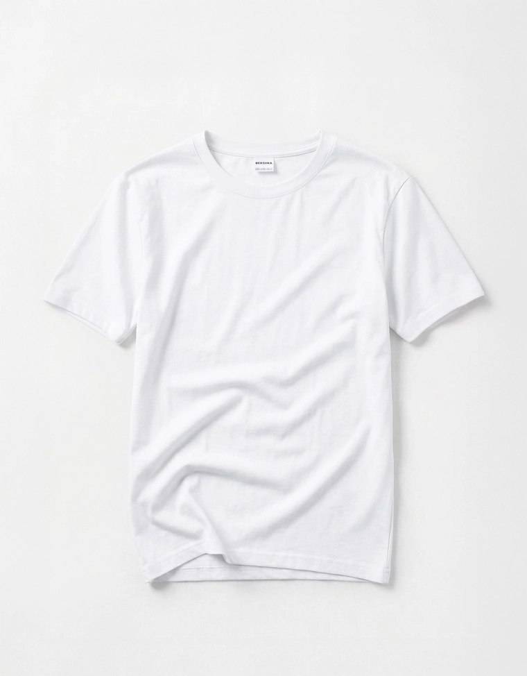 Футболка геометрического кроя с короткими рукавами