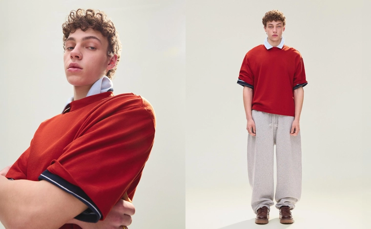 Футболка геометрического кроя с короткими рукавами