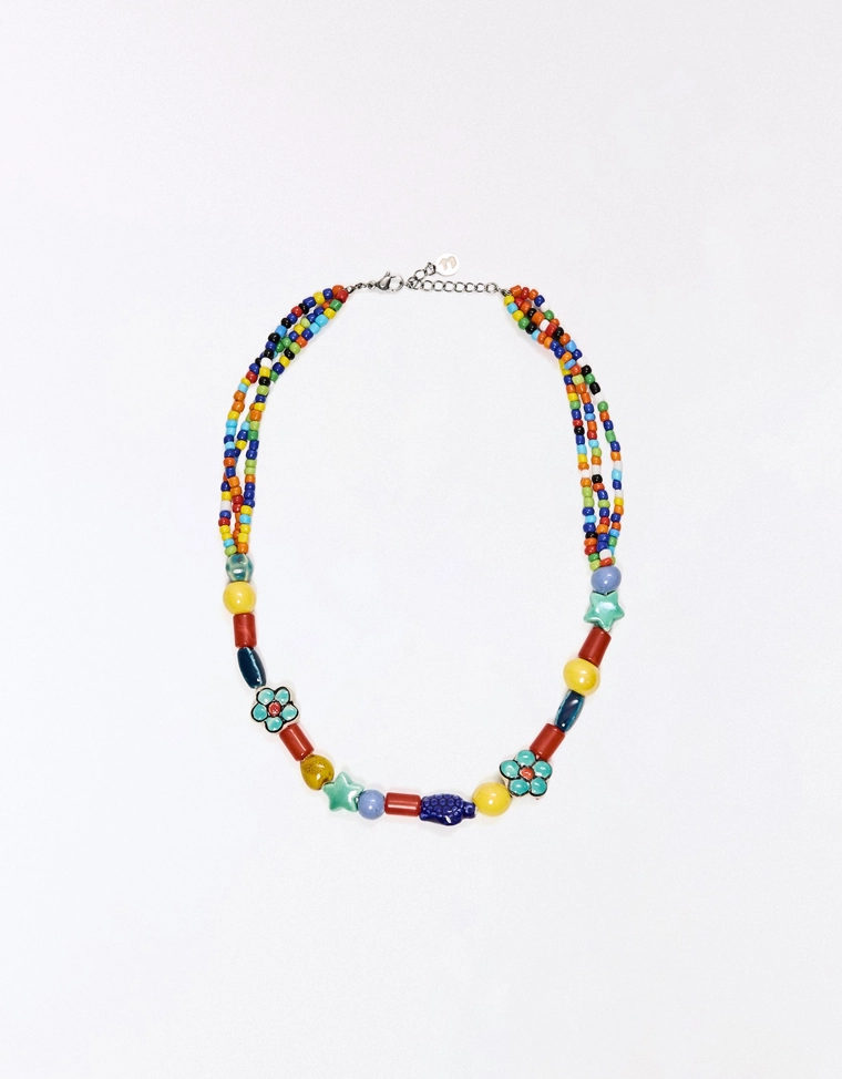 Разноцветное ожерелье