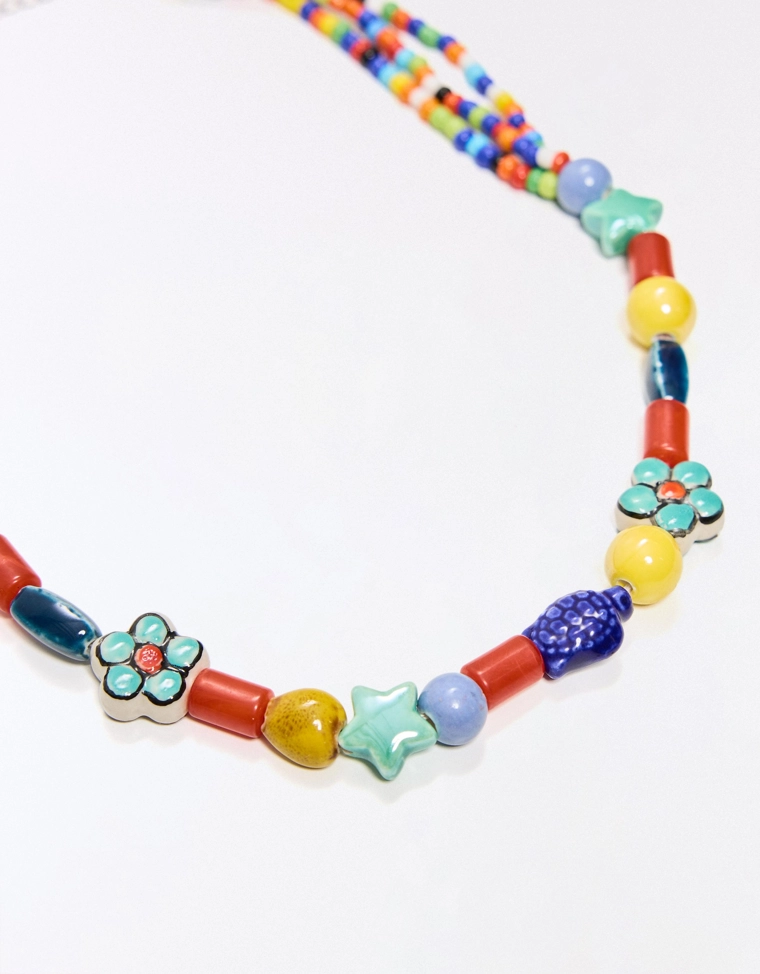 Разноцветное ожерелье