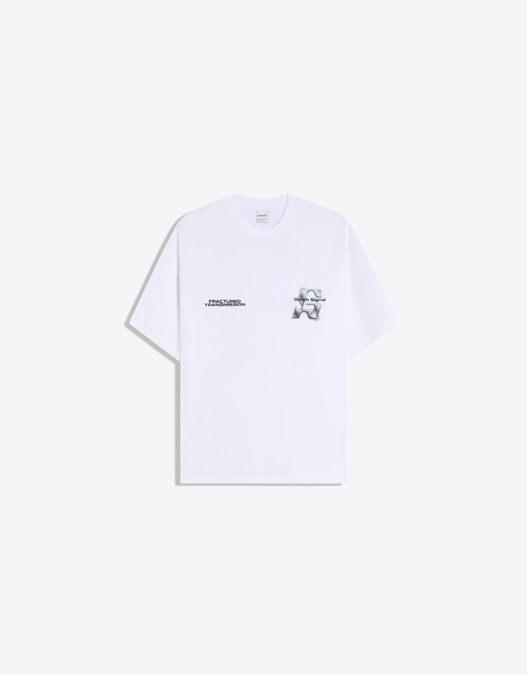 Футболка с короткими рукавами и принтом