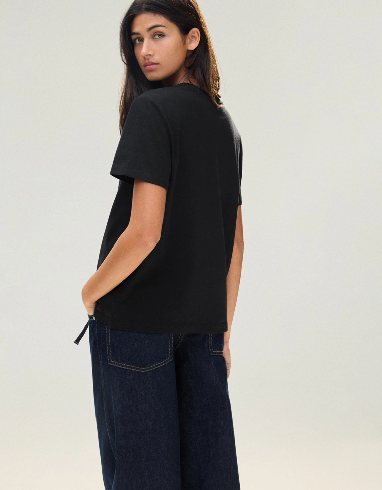 Базовая футболка с короткими рукавами