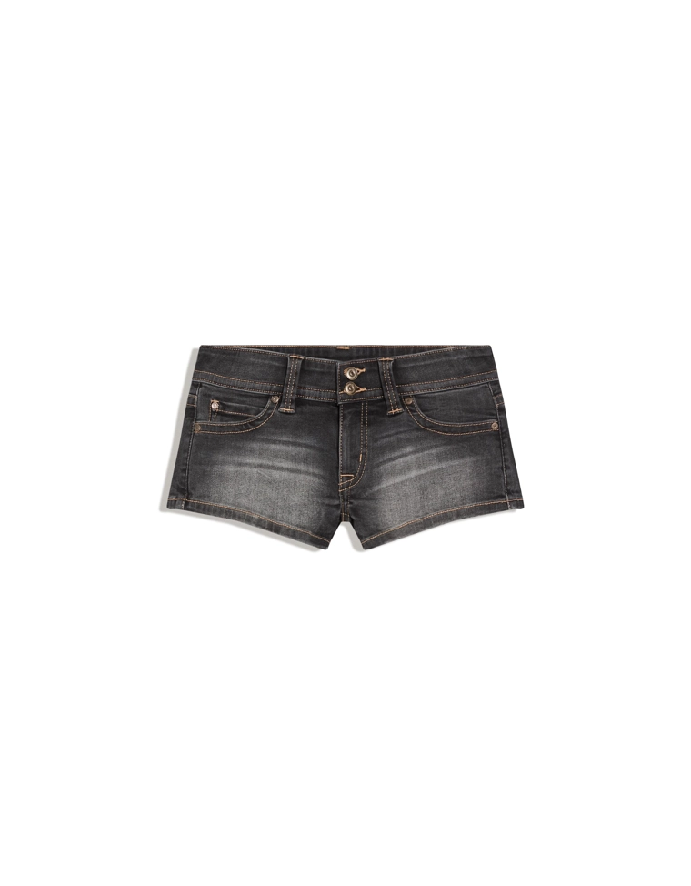 Джинсовые мини-шорты