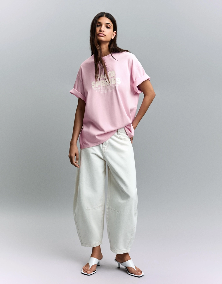 Футболка с принтом