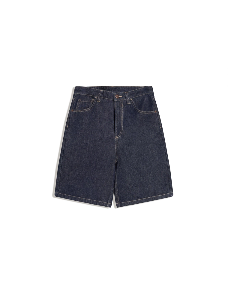 Джинсовые шорты свободного кроя