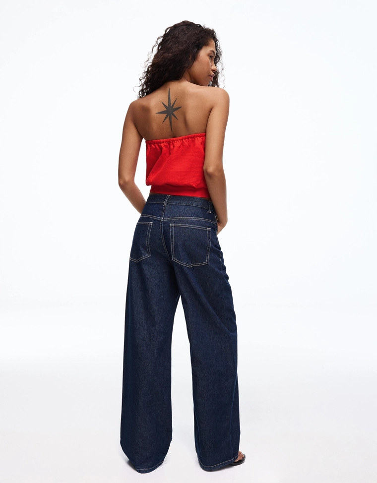 Топ бандо изо льна