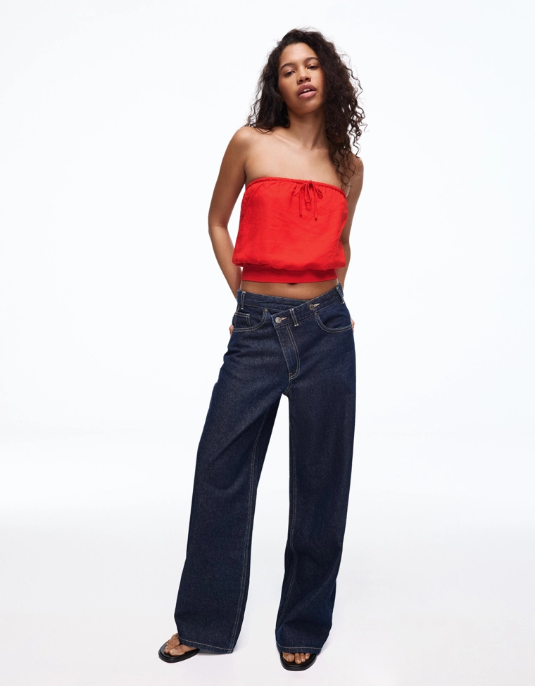 Топ бандо изо льна