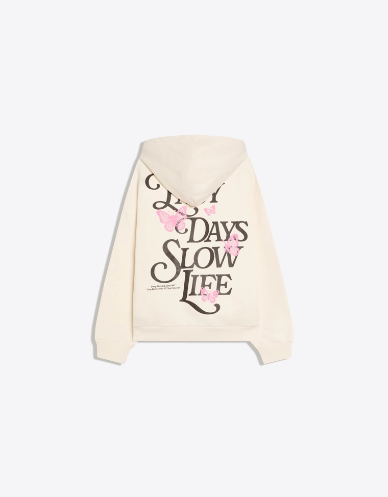 Худи с принтом