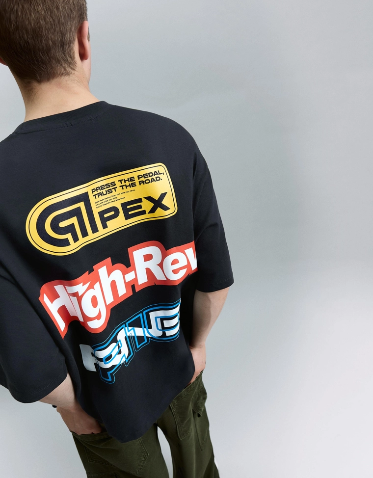 Футболка с принтом