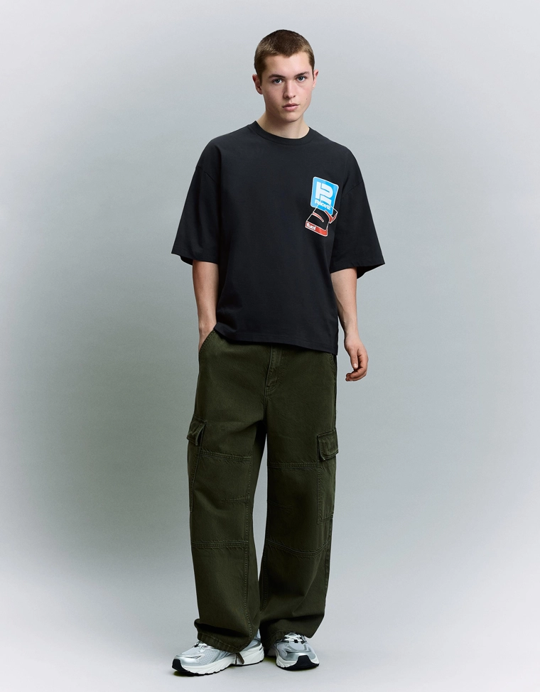 Футболка с принтом