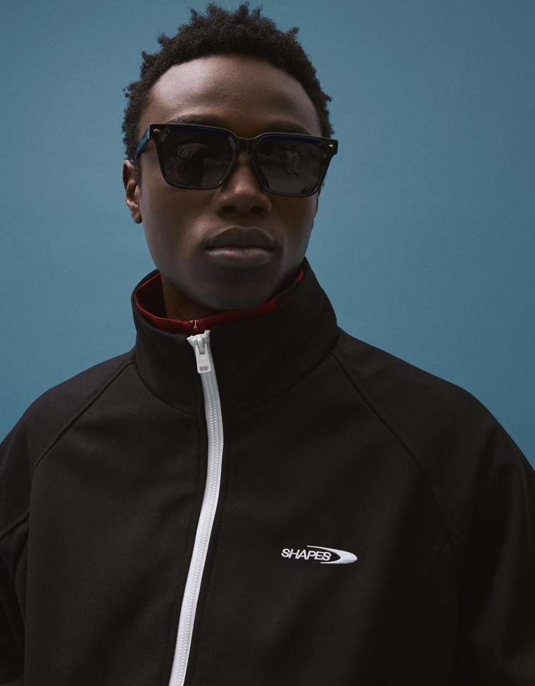 Куртка на молнии с принтом