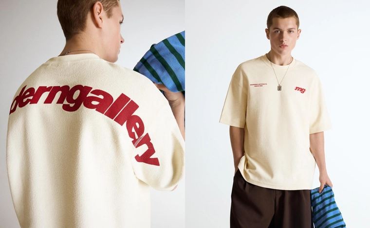 Футболка из мягкой ткани с принтом