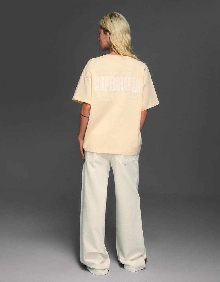 Футболка с принтом