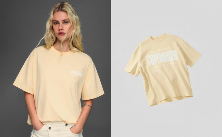 Футболка с принтом