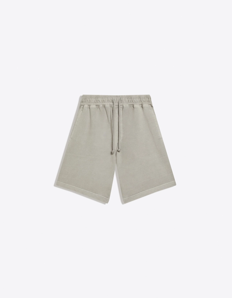 Шорты-бермуды свободного кроя с принтом