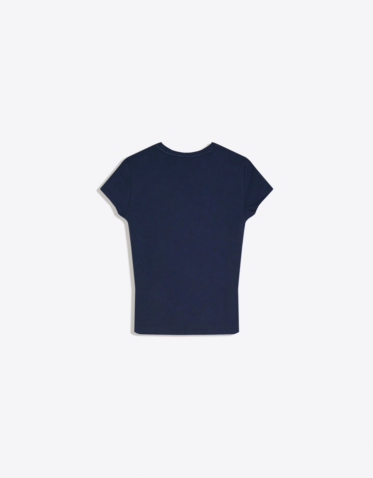 Футболка с короткими рукавами и принтом