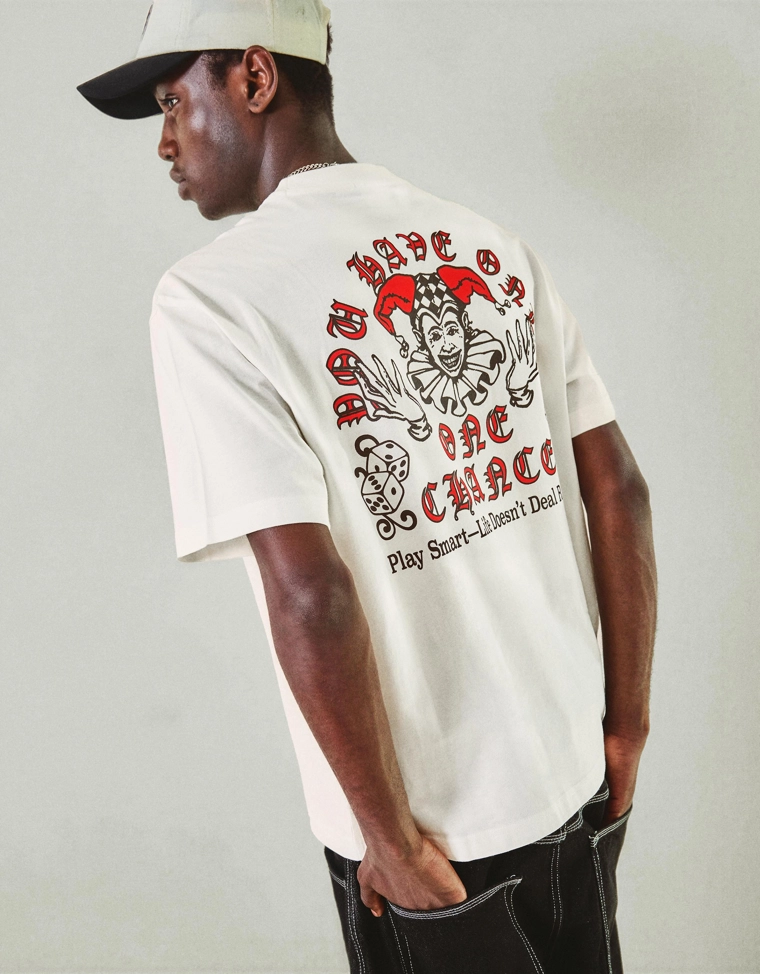 Футболка с принтом