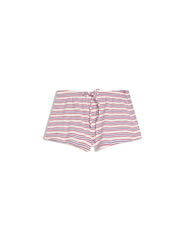 Шорты из мягкой ткани с эластичным поясом