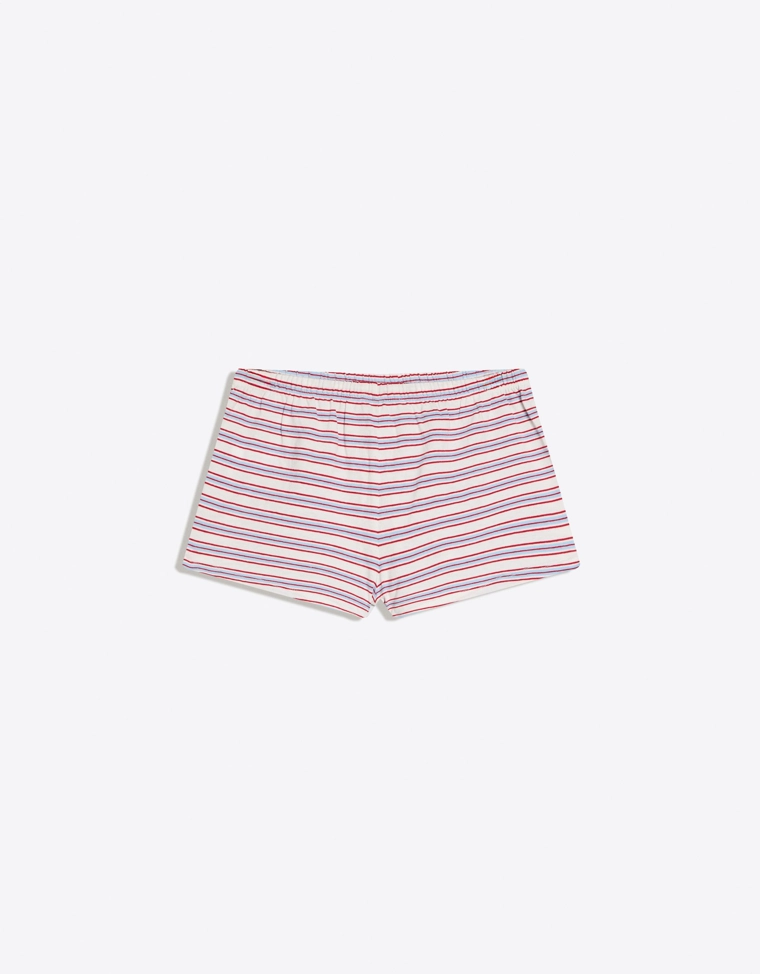 Шорты из мягкой ткани с эластичным поясом