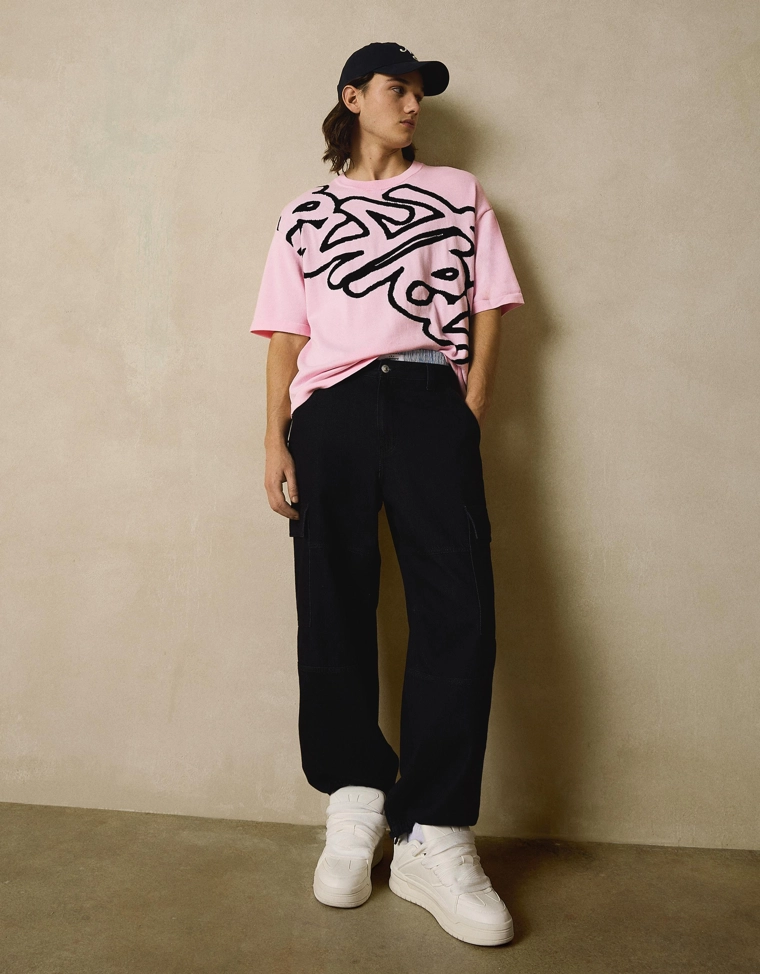 Футболка с принтом