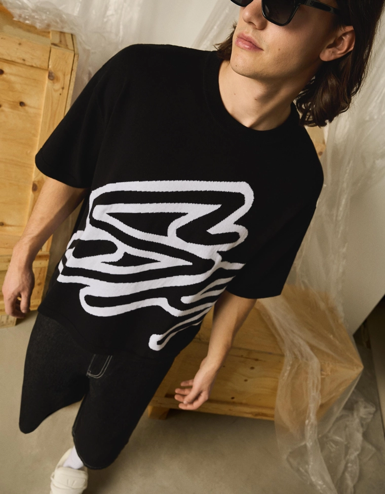 Футболка с принтом