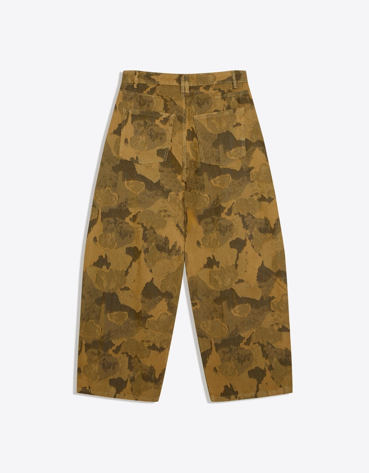 Брюки-бананы с принтом