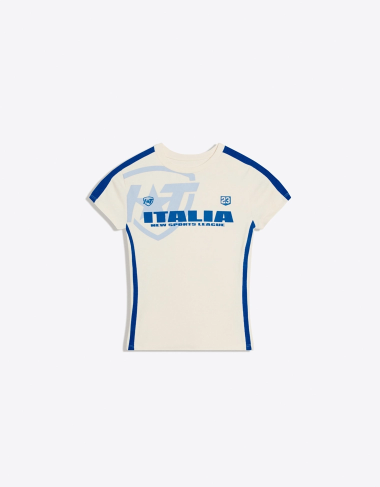 Спортивная футболка с принтом