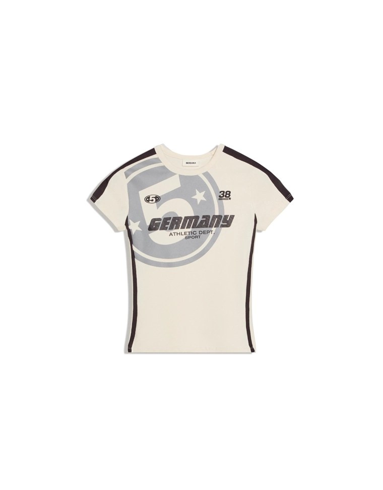 Спортивная футболка с принтом