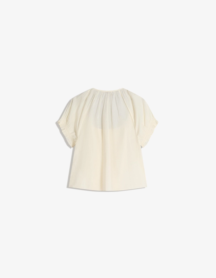 Блуза с короткими рукавами