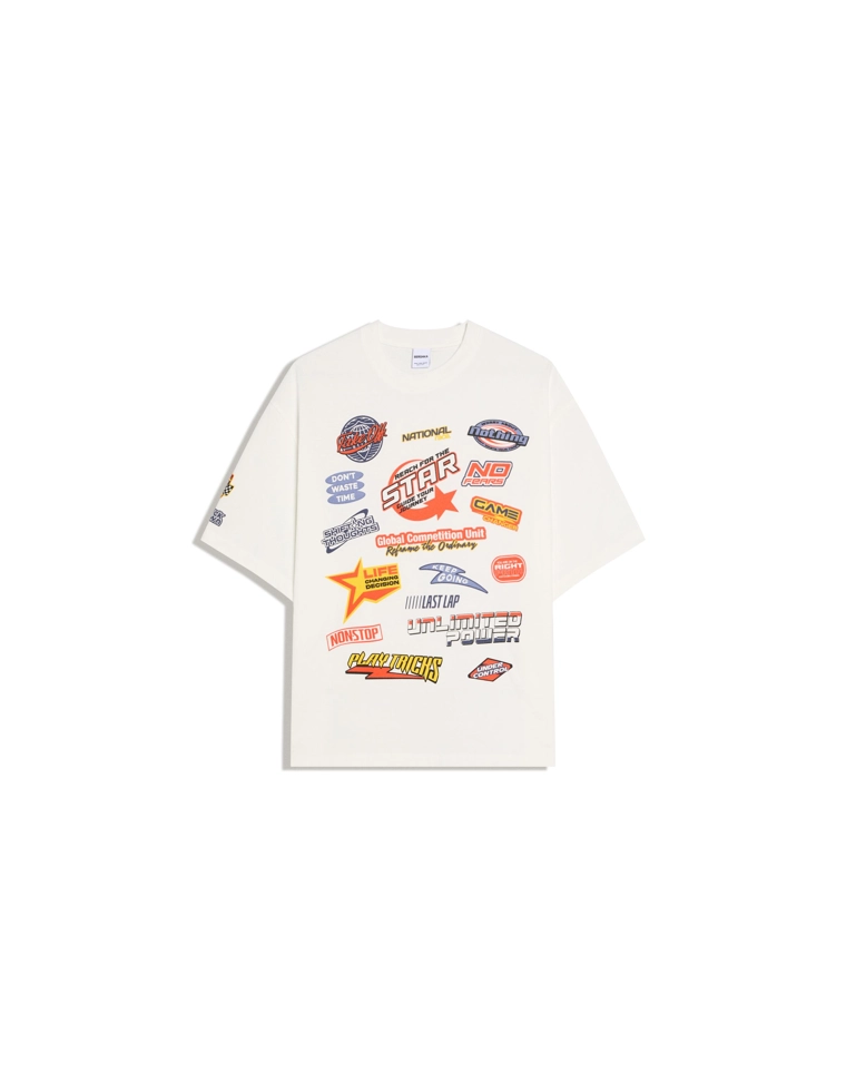 Футболка с принтом