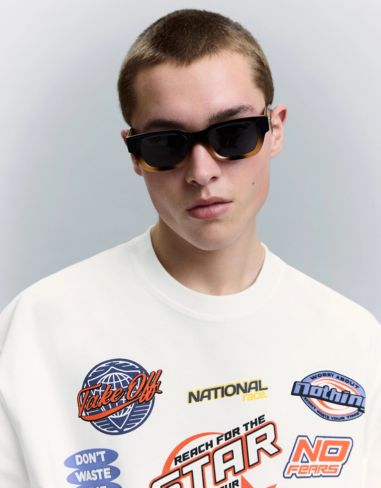 Футболка с принтом