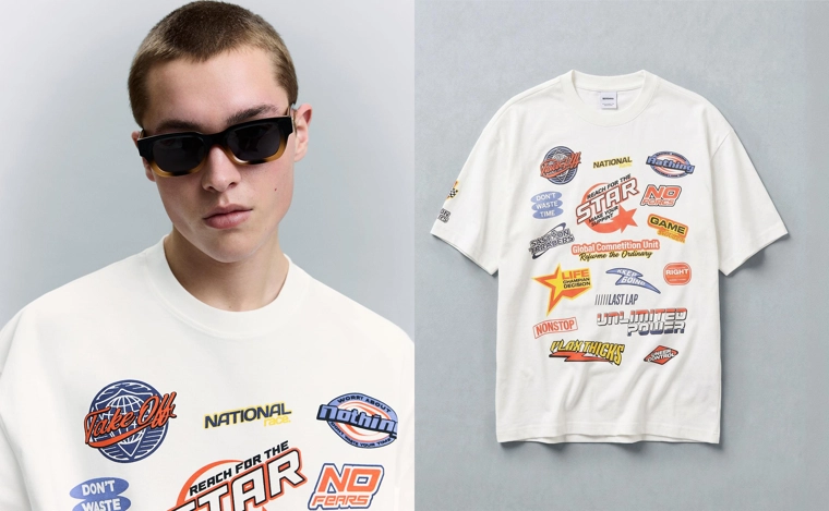 Футболка с принтом