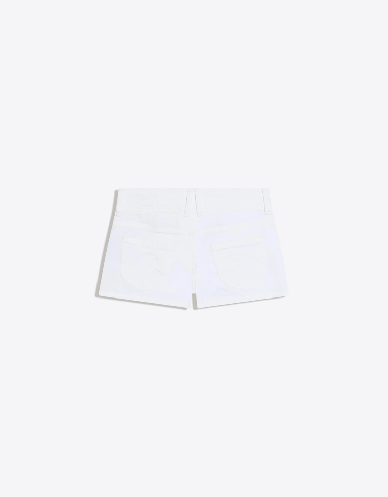 Джинсовые мини-шорты