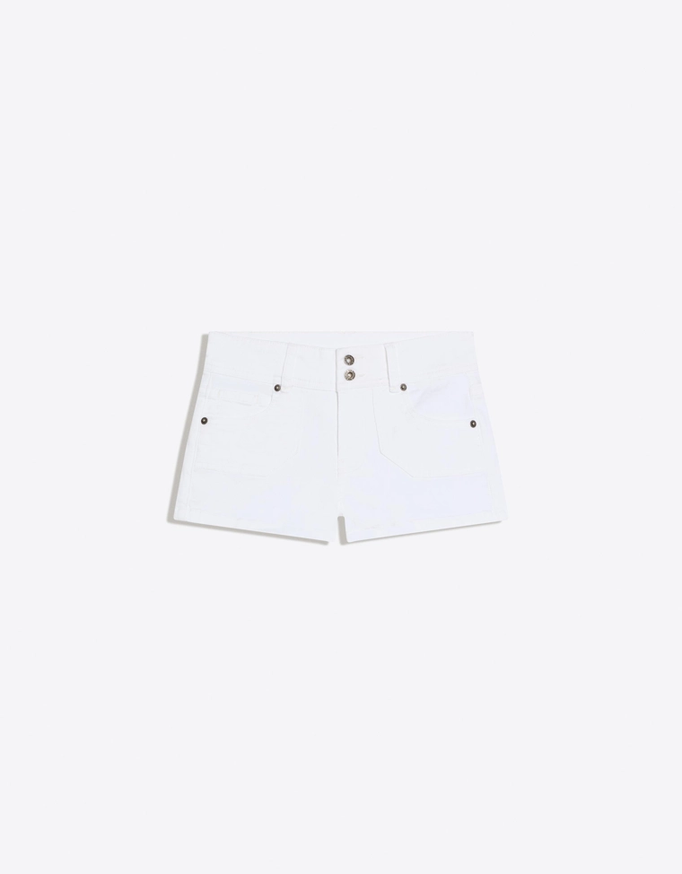 Джинсовые мини-шорты