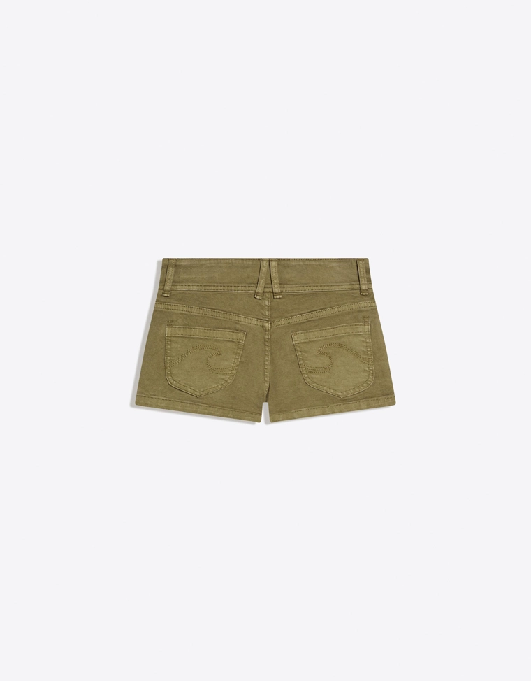 Джинсовые мини-шорты