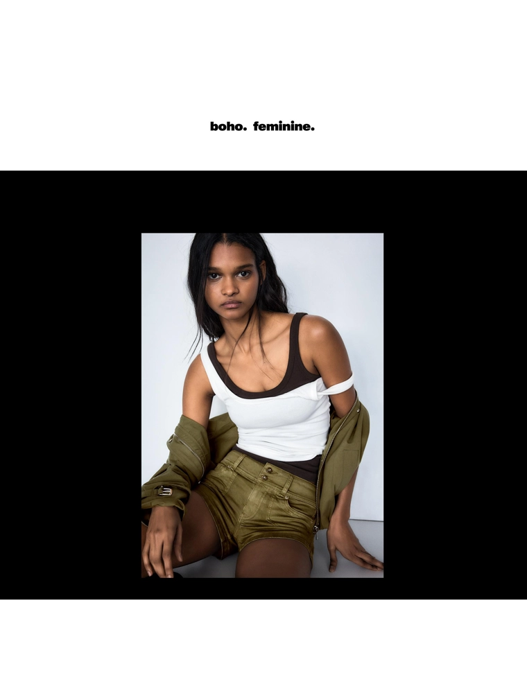 Джинсовые мини-шорты