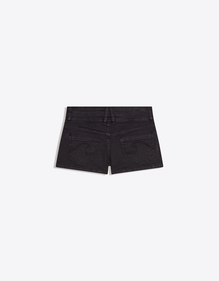 Джинсовые мини-шорты