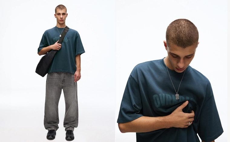 Футболка с короткими рукавами и принтом