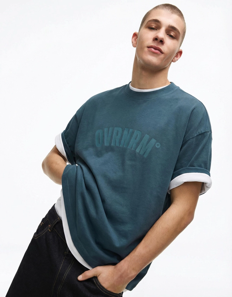 Футболка с короткими рукавами и принтом