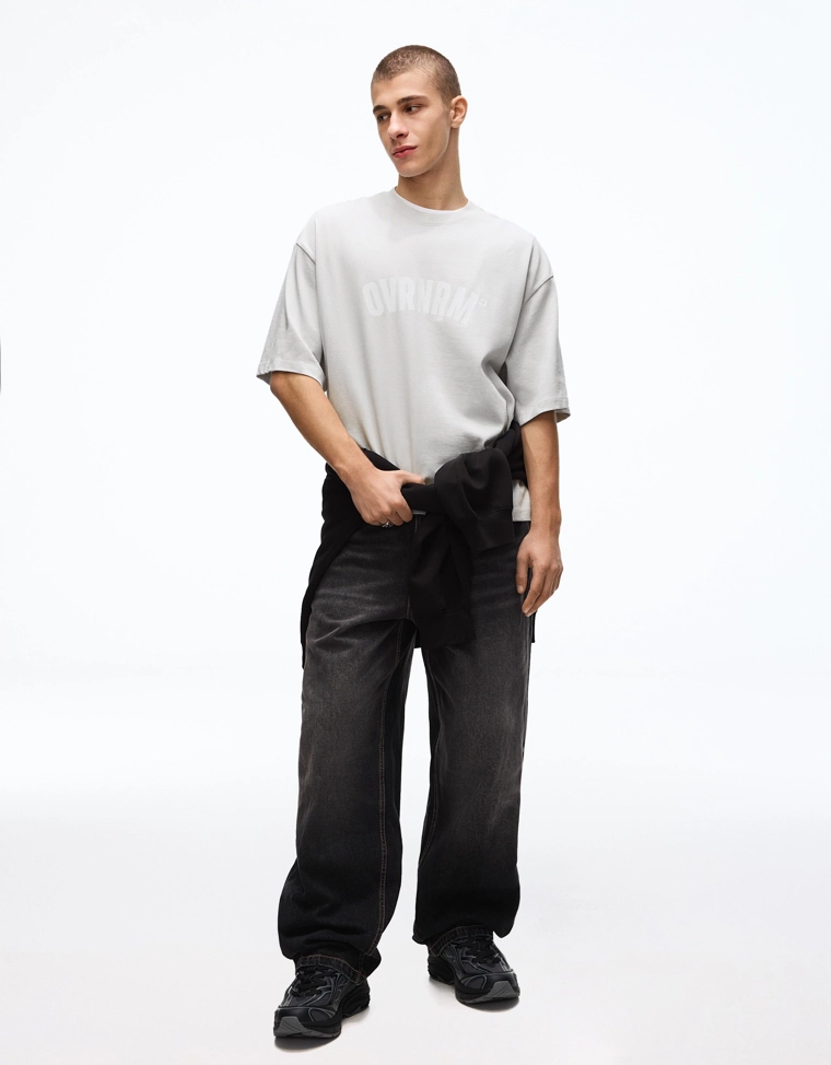 Футболка с короткими рукавами и принтом