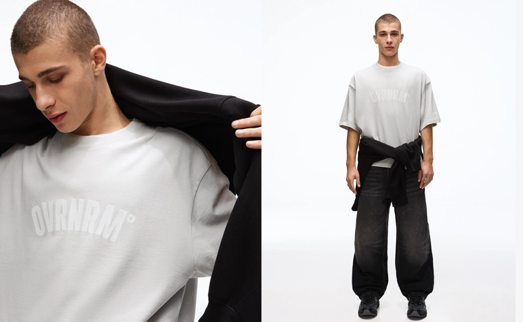 Футболка с короткими рукавами и принтом